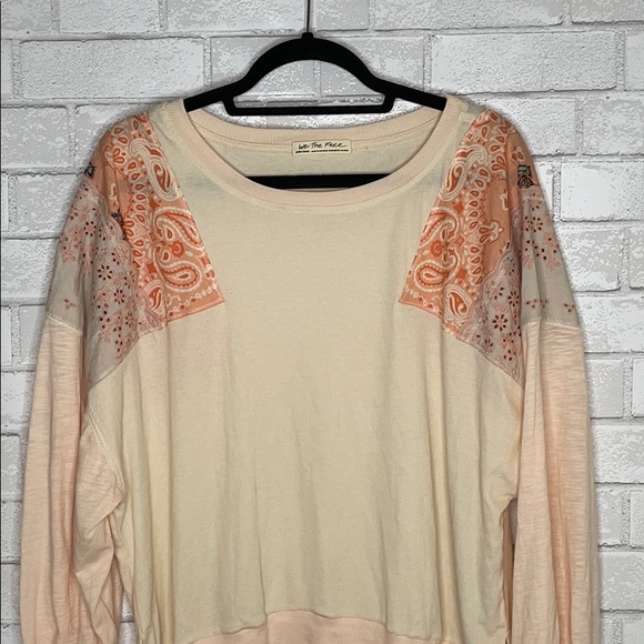Free People Feelin' It Patch Long Sleeve Shirt - Picture 4 of 13